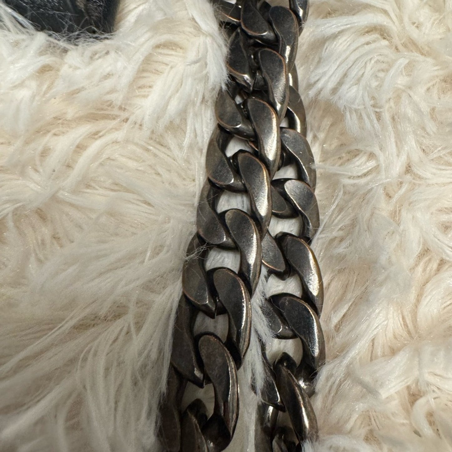 🖤 Valentino Garavani Black Leather Chain Shoulder‎ Bag – Genuine Leather