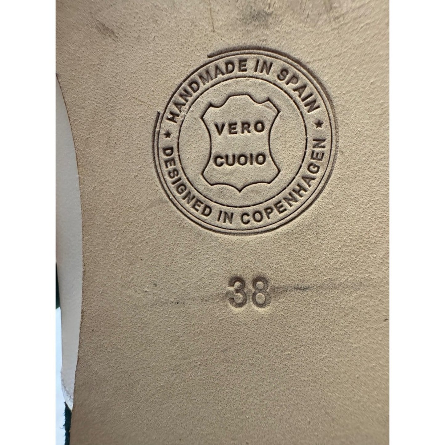 Handmade Leather Oxfords – Size 38 (US 7.5)Shoes Designed in Copenhagen