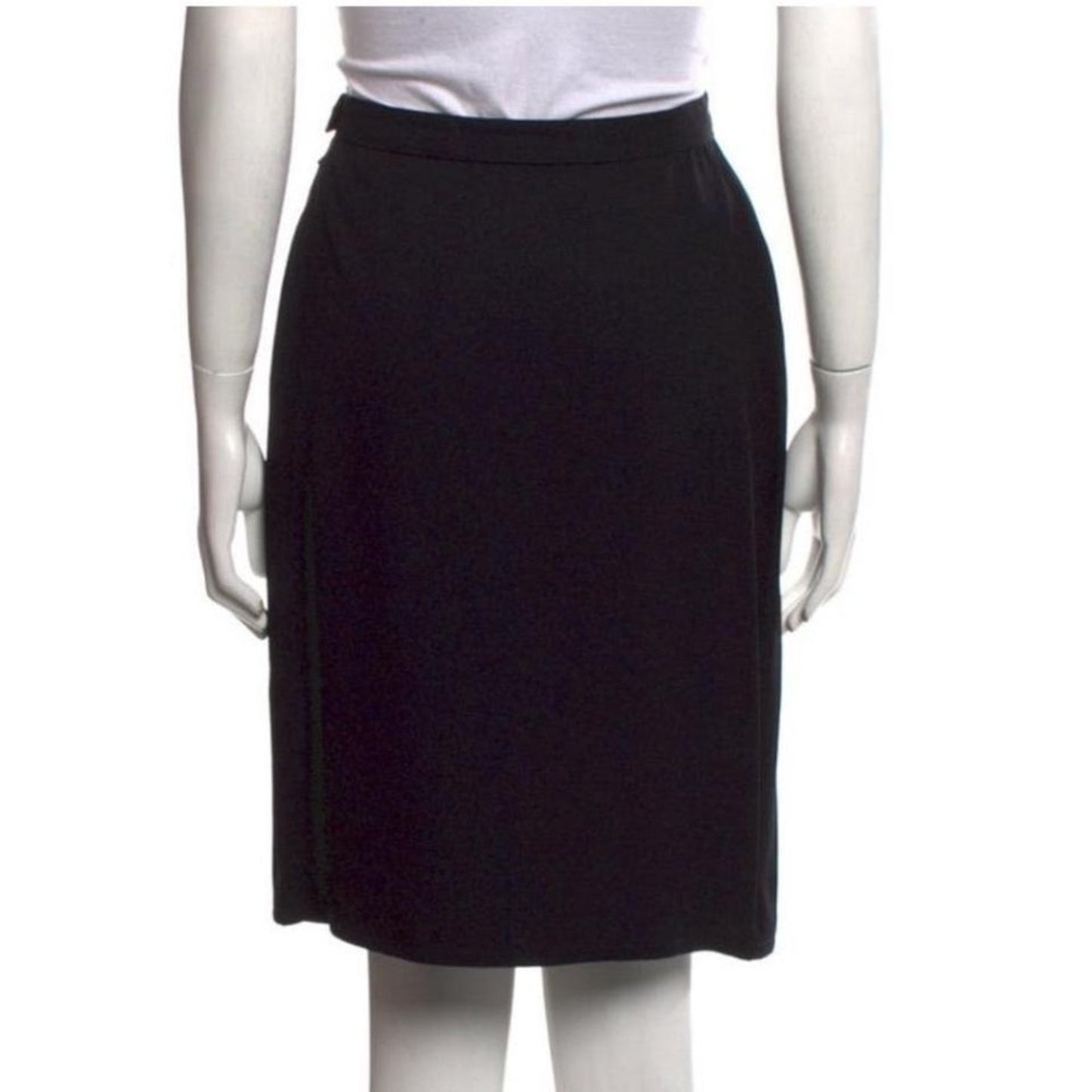 Sonia Rykiel Knee Length Black Skirt Size M