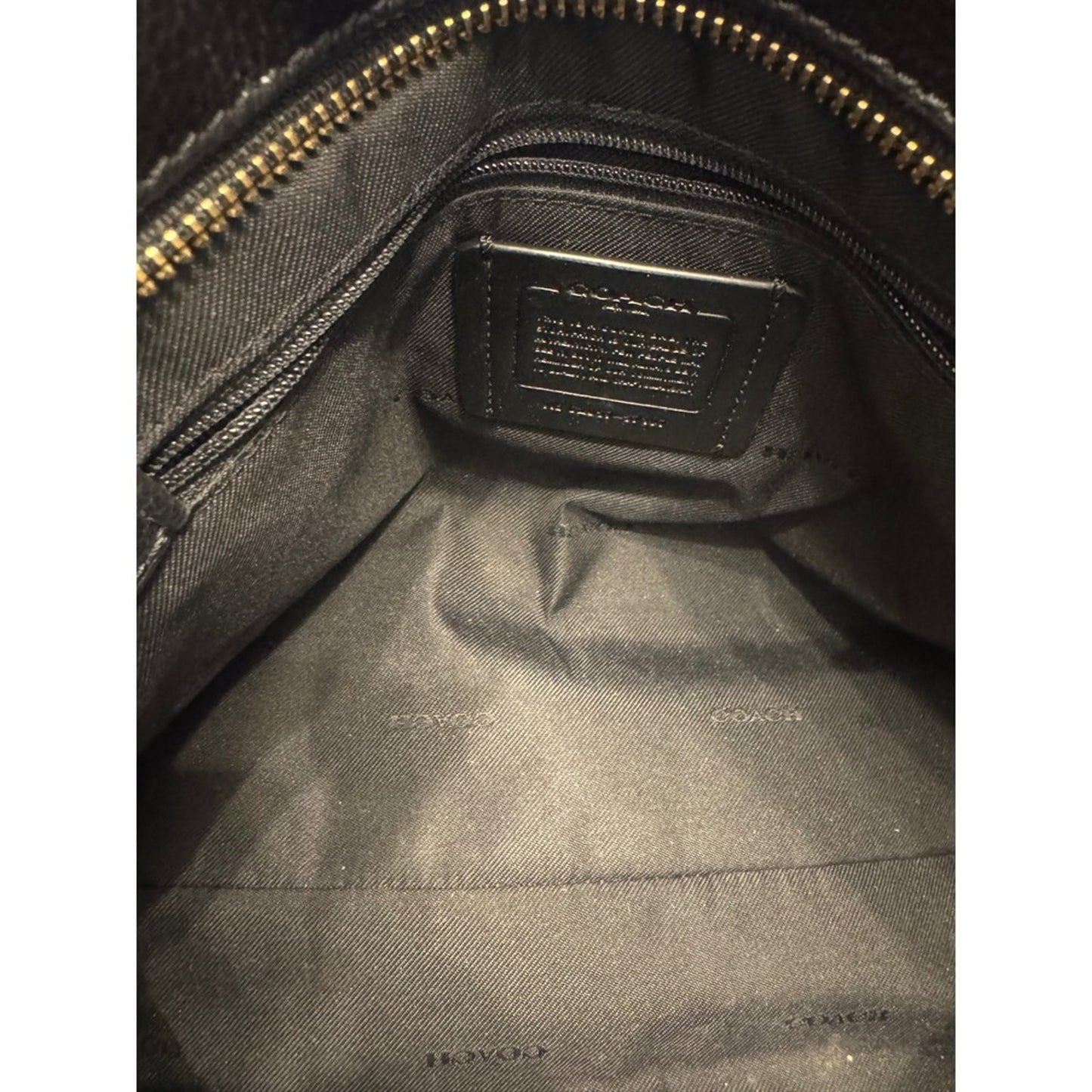 Coach Pebbled Leather Shoulder Bag Bundle