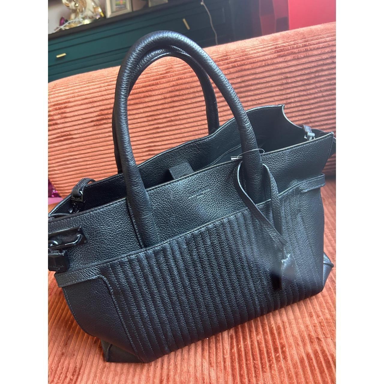 Zadig & Voltaire Sunny Tote Women's Medium Black Excellent Quilted Leather Skull