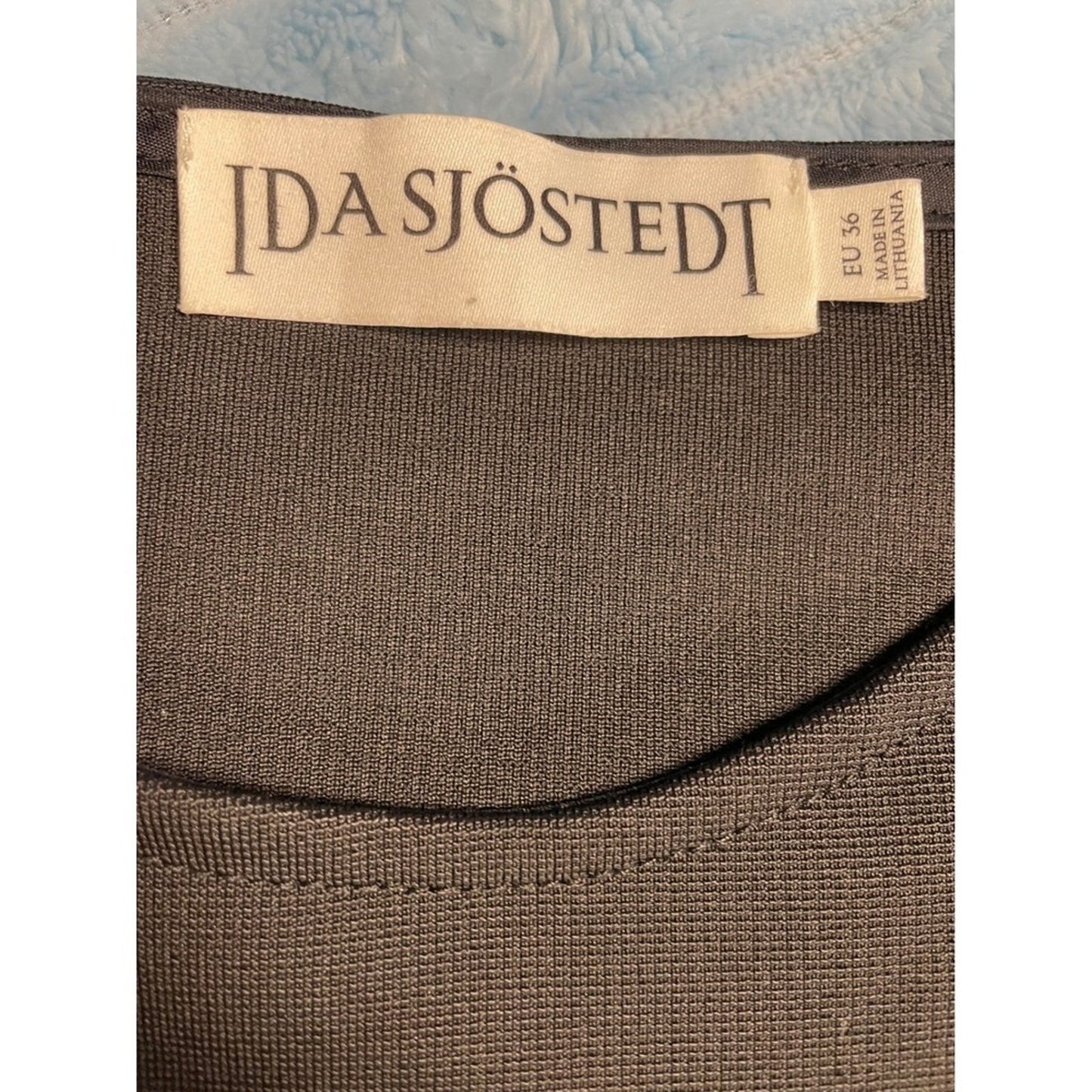 IDA SJÖSTEDT 291 JULIETTE TOP Blazer Dress Metallic Black Double Breasted