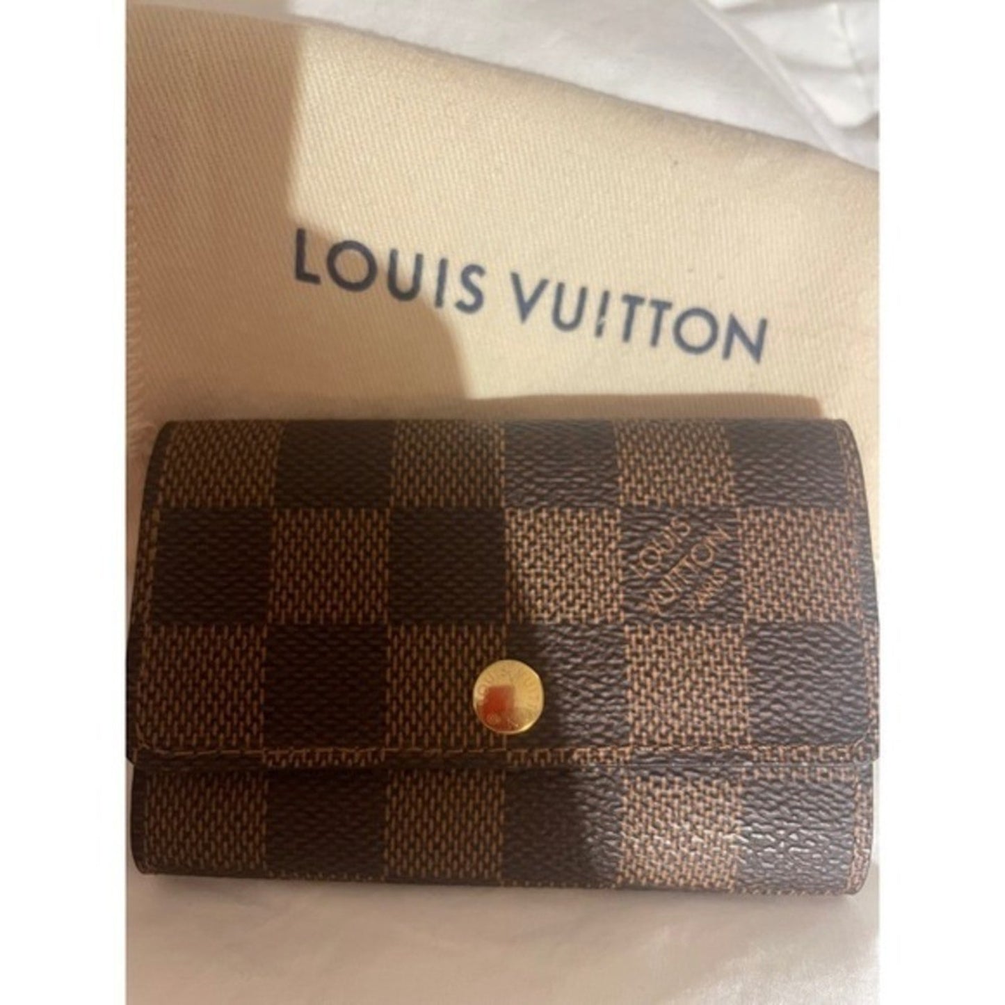 Louis Vuitton Damier Ebene 6 Key Holder