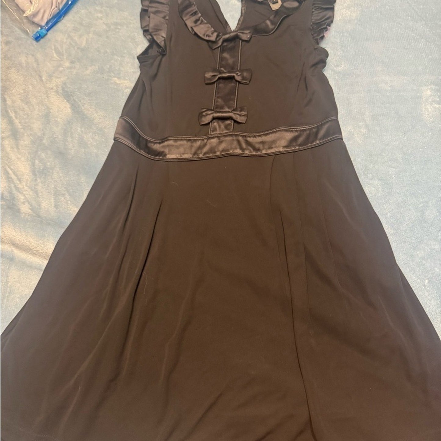 Marc By Marc Jacobs Black Bow Midi Jersey size L Chic, Classy, Totally On-Trend