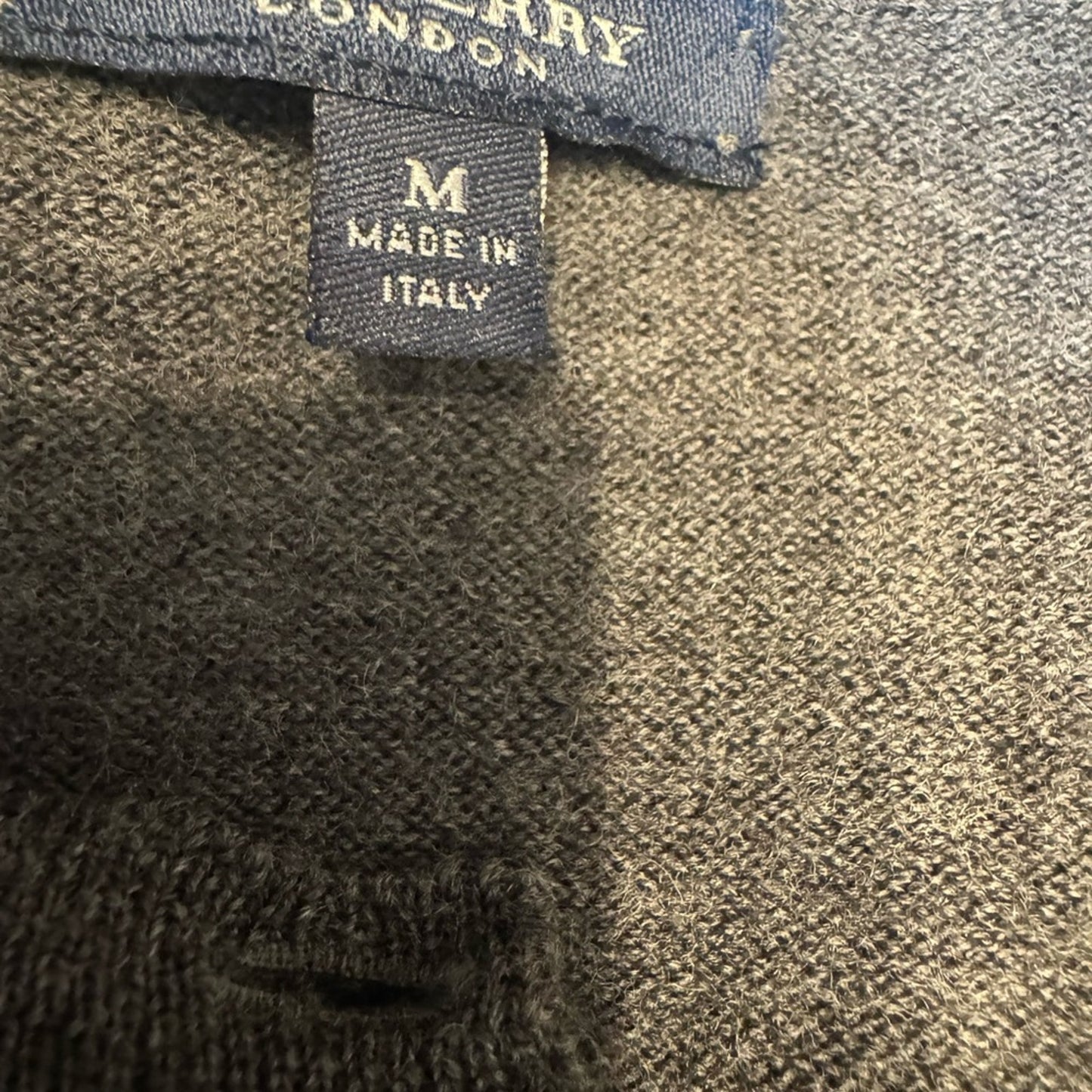 Burberry London Wool Cardigan β Made in Italy size M