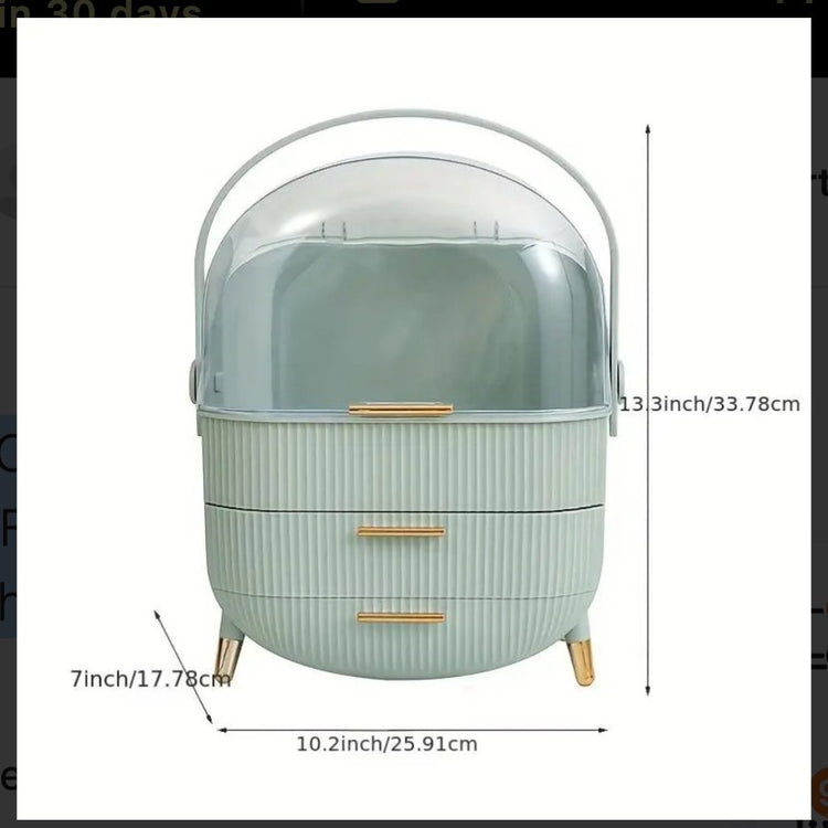 Large Makeup Storage Box - Trendy Vendy LA