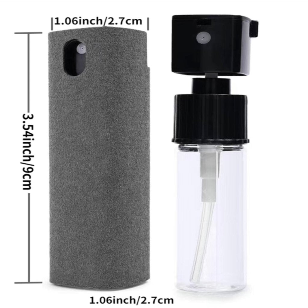 2-in-1 Microfiber Screen Cleaner Spray Bottle - Trendy Vendy LA
