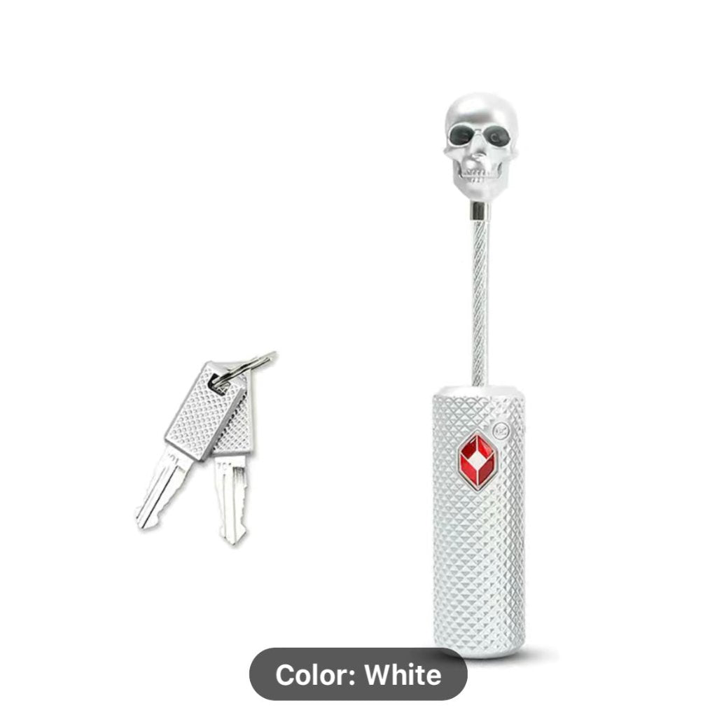 Skull Travel Luggage Lock - Trendy Vendy LA