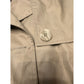 London Fog Manhattan Trench Coat Medium Tan Beige Double Breasted Classic Size M