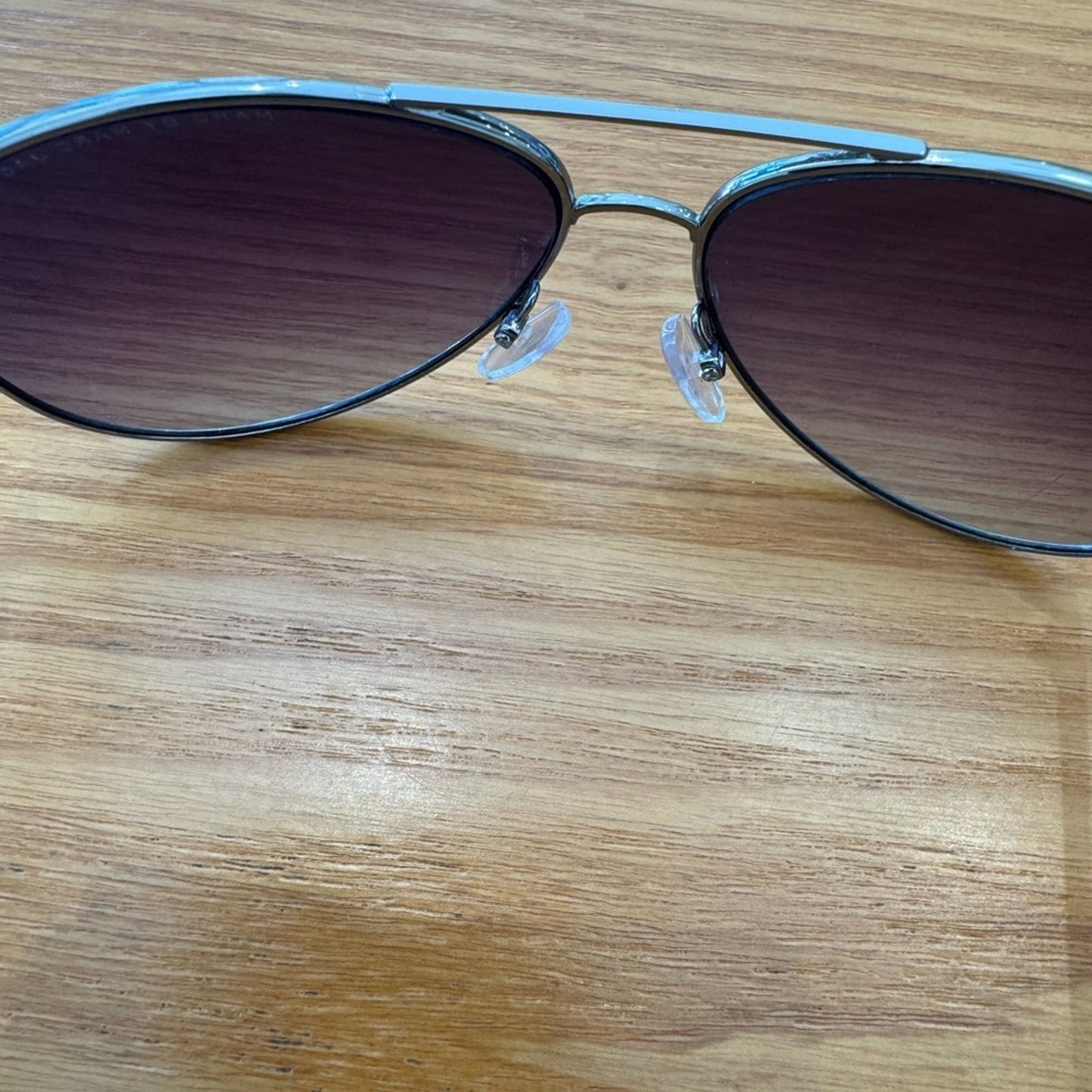 Marc By Marc‎ Jacobs Black and Purple Aviator Sunglasses