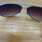 Marc By Marc‎ Jacobs Black and Purple Aviator Sunglasses