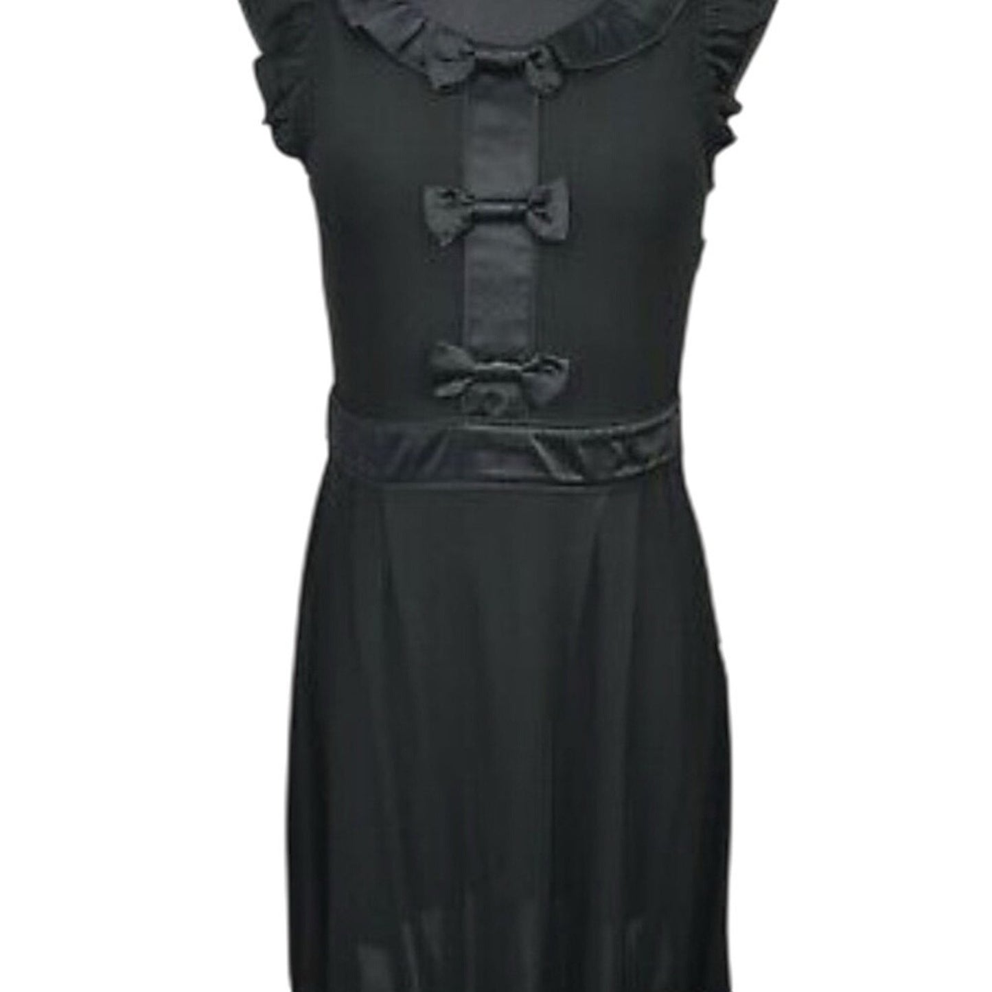 Marc By Marc Jacobs  Black Bow Midi Jersey size L Chic, Classy, Totally On-Trend