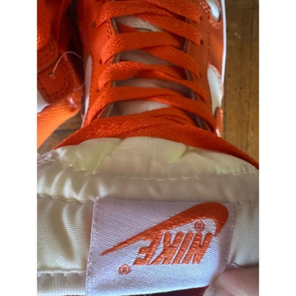 Nike Dunk High 1985 Orange Acid Wash Sneakers - Men's Size 7.5 - DD1869-100