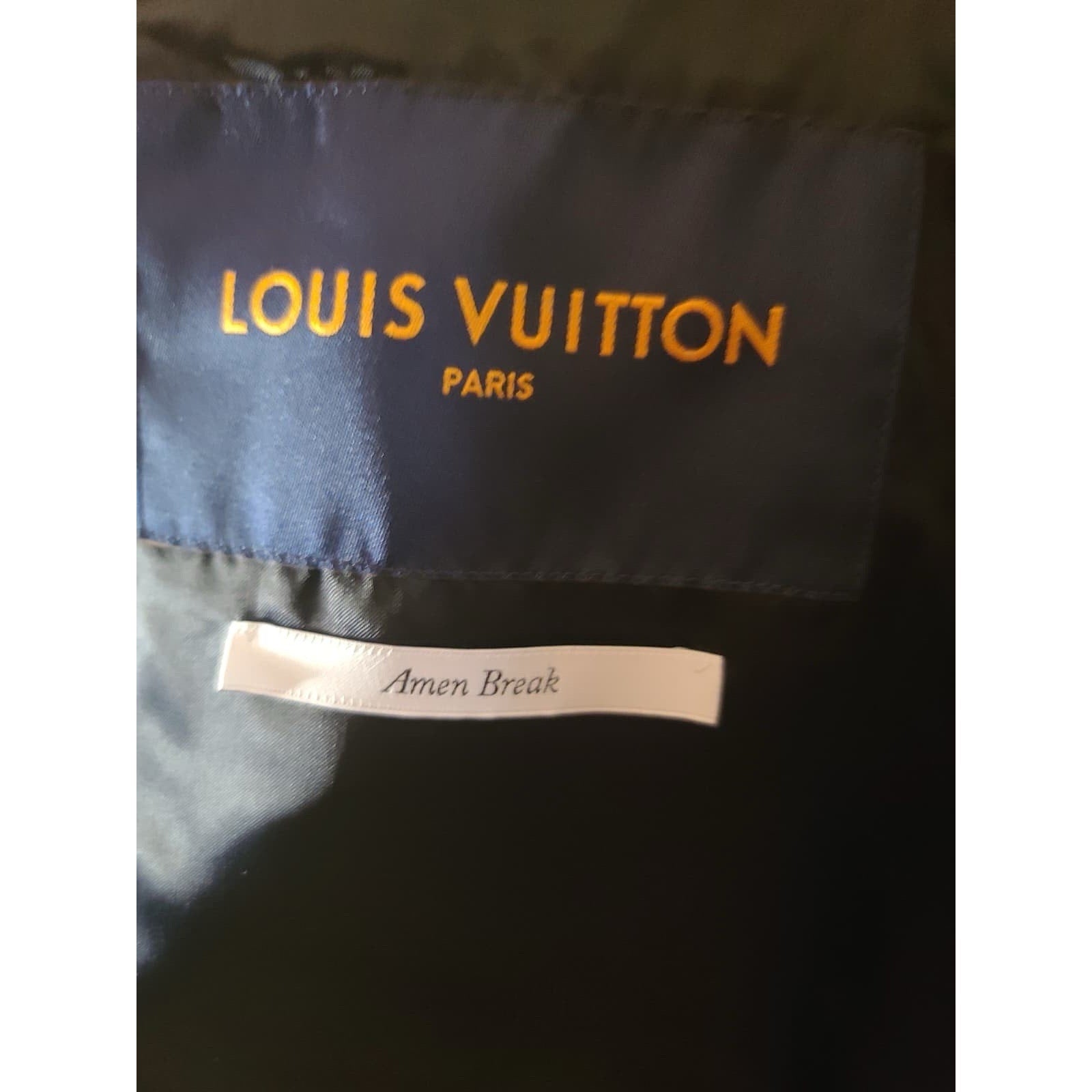 Louis Vuitton SS22 Panther Varsity Jacket Virgil Abloh Amen Break FR 50 Wool