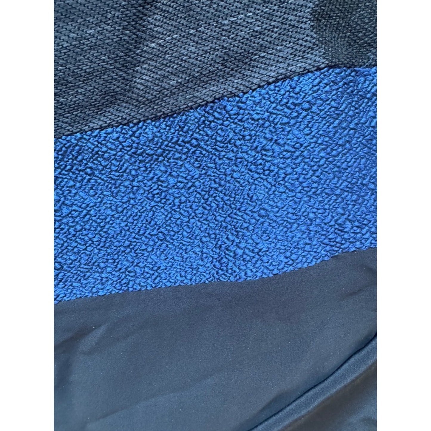 PAPER LONDON Black Blue Textured Sleeveless Maxi Dress Size 8 UK/USA 4
