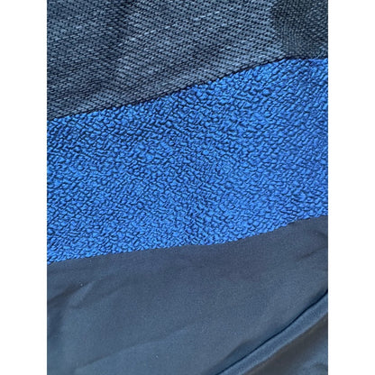 PAPER LONDON Black Blue Textured Sleeveless Maxi Dress Size 8 UK/USA 4