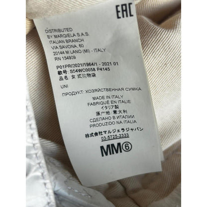 MM6 Maison Margiela shopper tote (style S54WC0058 P4145, Made in Italy