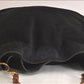 Gucci Vintage Bamboo Suede Shoulder Bag – Black