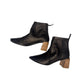 Marsèll Black Italian Leather Ankle Boots | Soft Luxe Artisan Craft, 38.5
