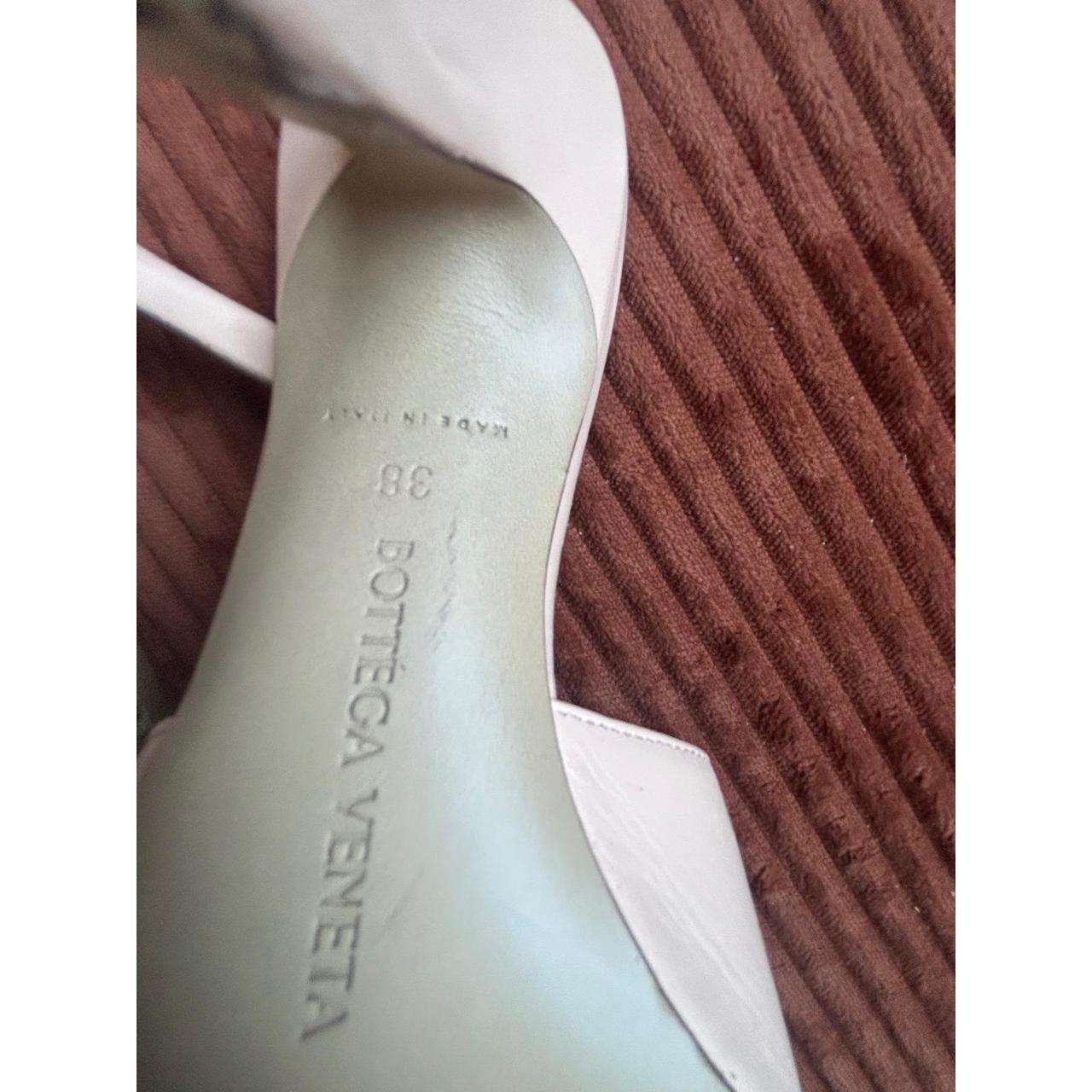 Bottega Veneta Stretch Mules Macadamia Beige Leather Square Toe Sandals 38