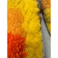 UGG Oh Yeah Slide Yellow Orange Pink Rainbow Fuzzy Furry Slippers