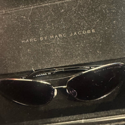 Marc By Marc‎ Jacobs Black and Purple Aviator Sunglasses