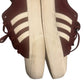Adidas Maroon and White Sneakers Size 10