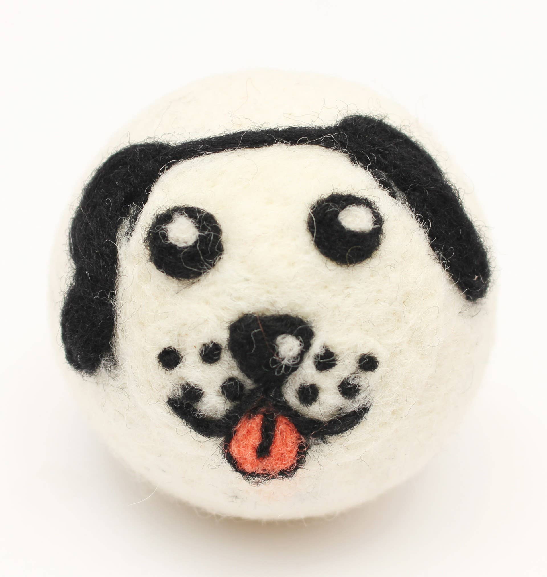 Dogs: Eco Wool Dryer Balls Fair-Trade: Brown Dog