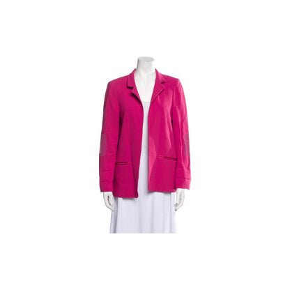 ZADIQ & Voltaire lHot Pink Blazer Jacket Open Front Long FR 38