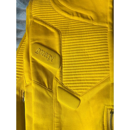 Guapi Aaron Wilhelm Moto Joggers Mens 30 Yellow Limited Edition Biker Pants