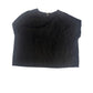 Karen Millen Black Sleeveless Top Womens Round Neck Zipper Back Elegant size S