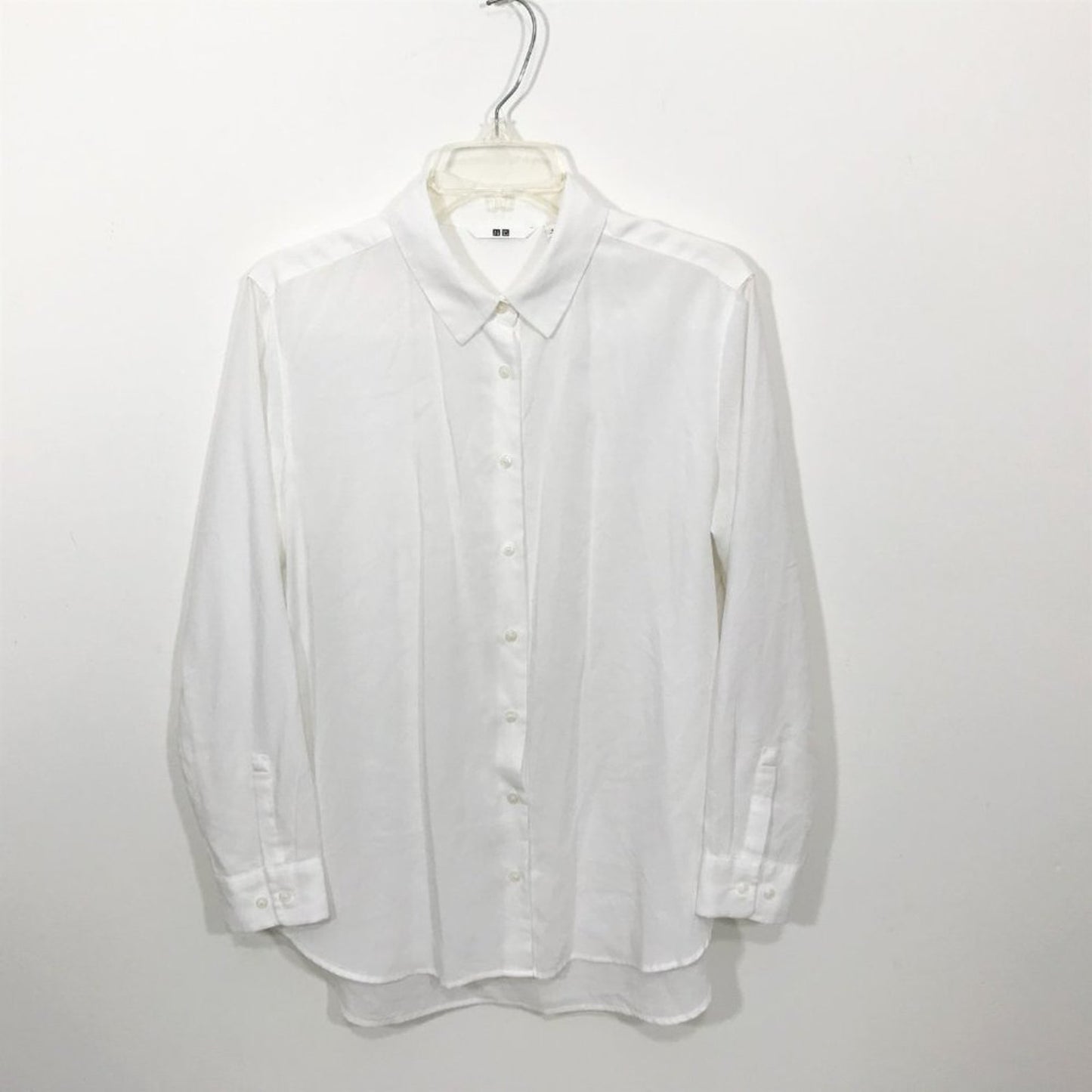 UNIQLO Long Sleeve‎ Button Down Shirt White L
