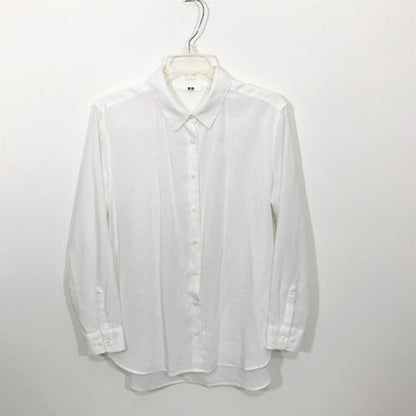 UNIQLO Long Sleeve‎ Button Down Shirt White L