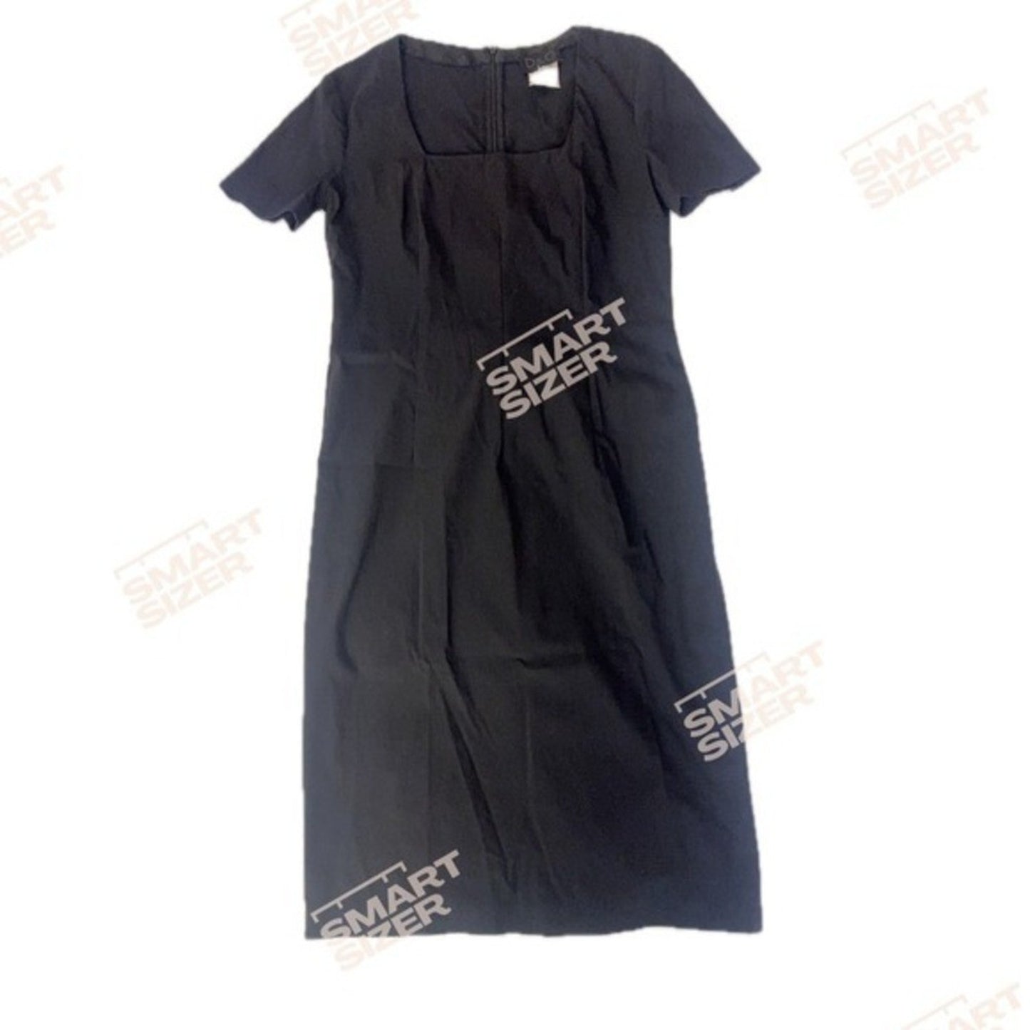 D&G Dolce & Gabbana Black Midi Dress – Size IT 42 (US 6)