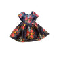Chi Chi London Petite Navy Floral Fit & Flare Dress – UK 8 / US 4