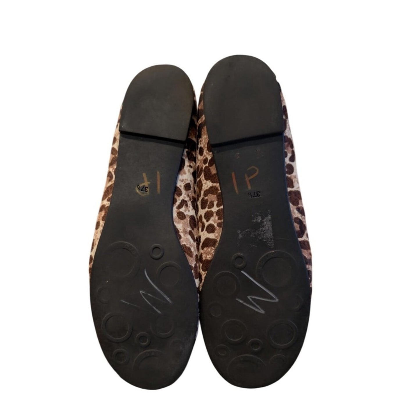 Marc by Marc Jacobs Leopard Calf Hair Ballet Flats (Size 37.5 / 7 US)