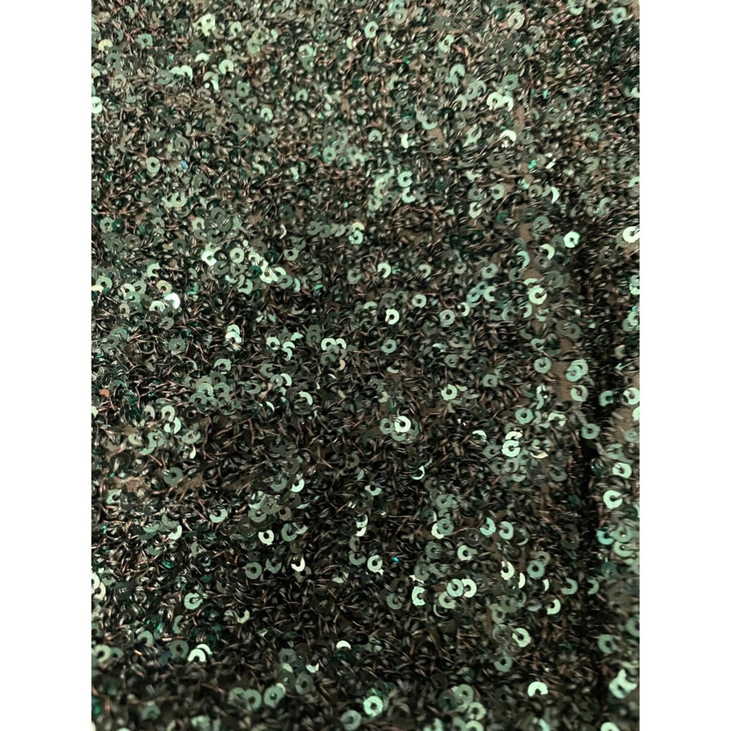 Other Stories Green Sequin Wrap V Neck Long Sleeve Mini Dress NWT size 10