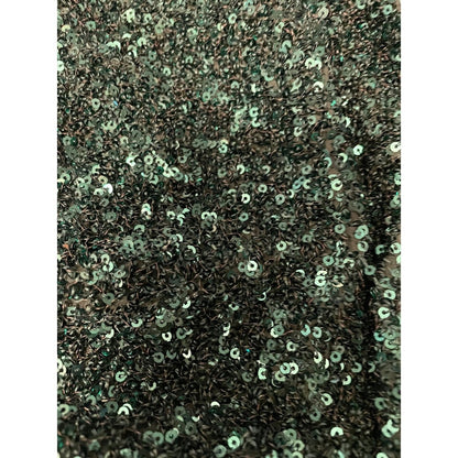 Other Stories Green Sequin Wrap V Neck Long Sleeve Mini Dress NWT size 10