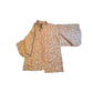 HERE Peach Jacquard Kimono Jacket NWT
