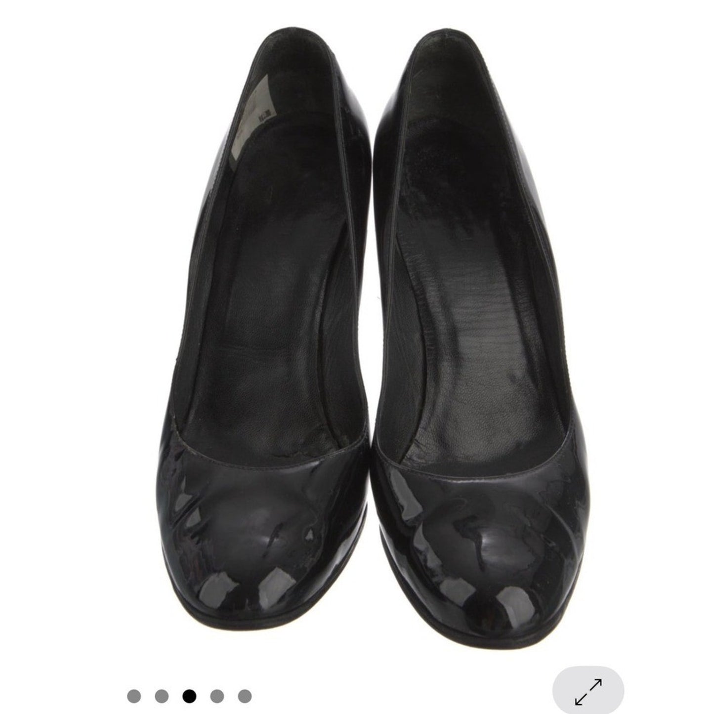 Gucci Black Patent Leather Pumps — Size 7 (US)