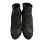 CHANEL Black Leather Stretch Ankle Boots 37 26912803
