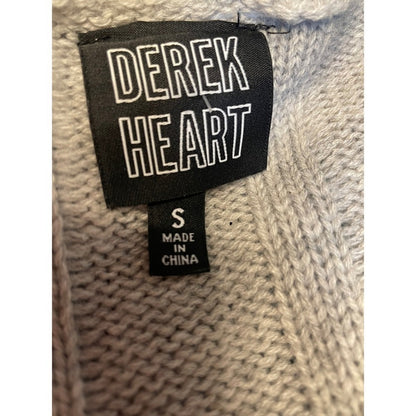 Derek Heart Striped Dress with Sheer Chiffon Hem Size S