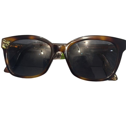 Jimmy Choo Tortoise Glitter Sunglasses  150 Q9W 140