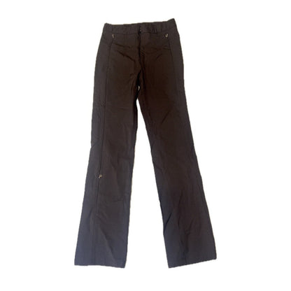 Marithe Francois Girbaud Black  Tailored Trousers Pants  Made in Italy Size 31