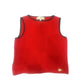 St. John Sport by Marie Gray red knit tank top size s