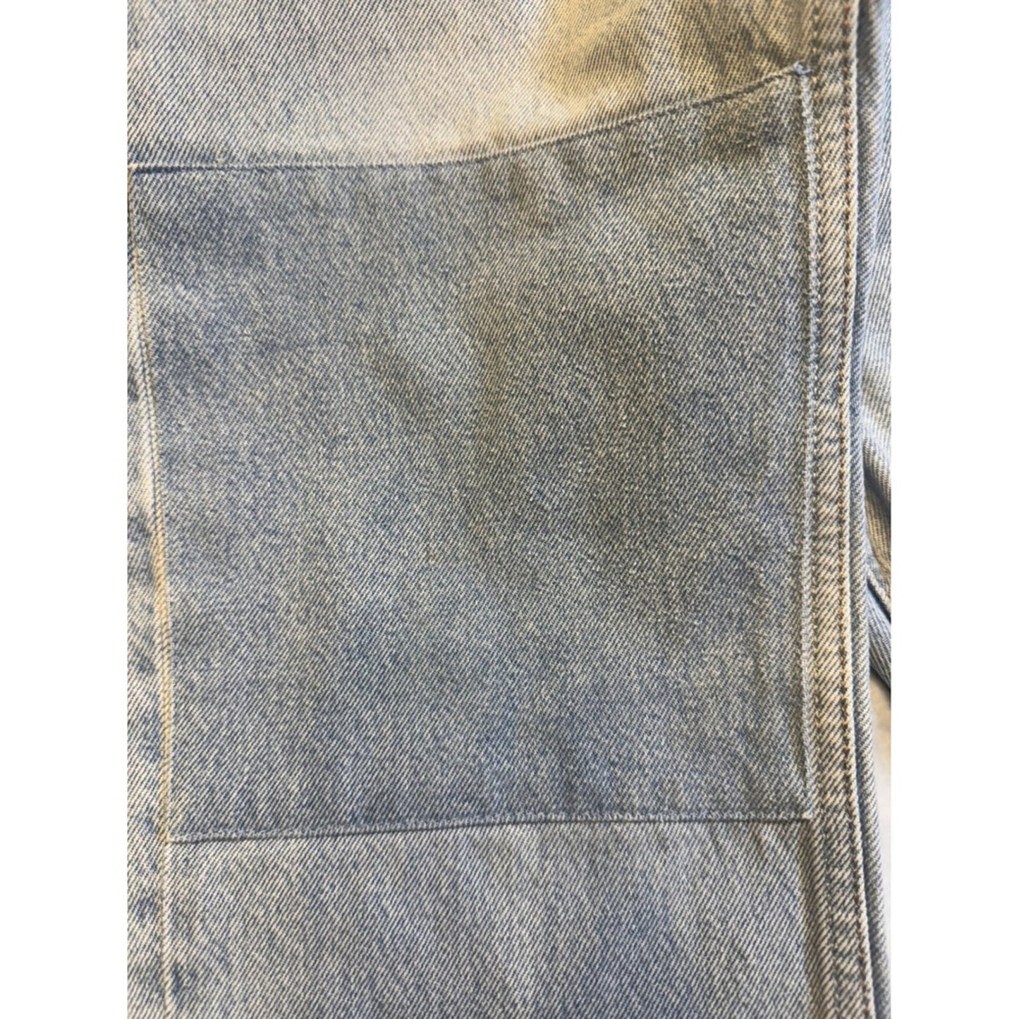 Reformation Jeans Women's Light Wash Patch High Rise Denim Pants