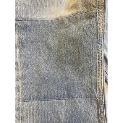 Reformation Jeans Women's Light Wash Patch High Rise Denim Pants