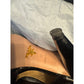 Prada Black Patent Leather Cutout Heels Size 38 with Box & Card
