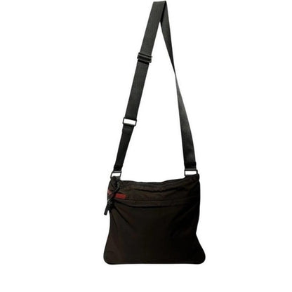 Prada Linea Rossa Crossbody Nylon 4VA031 Sport Messenger Red Logo