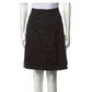 Vince Knee Length Skirt Black Size M US 8 A Line Classic Style